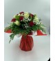 Bouquet Paris XL Blanc et Rouge